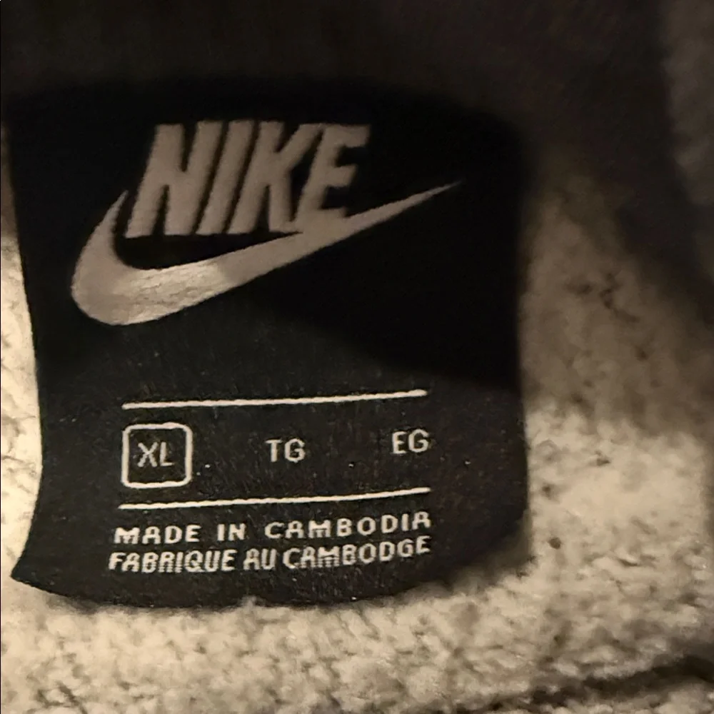 Nike Charcoal Full-Zip Hoodie - Picture 9 of 12